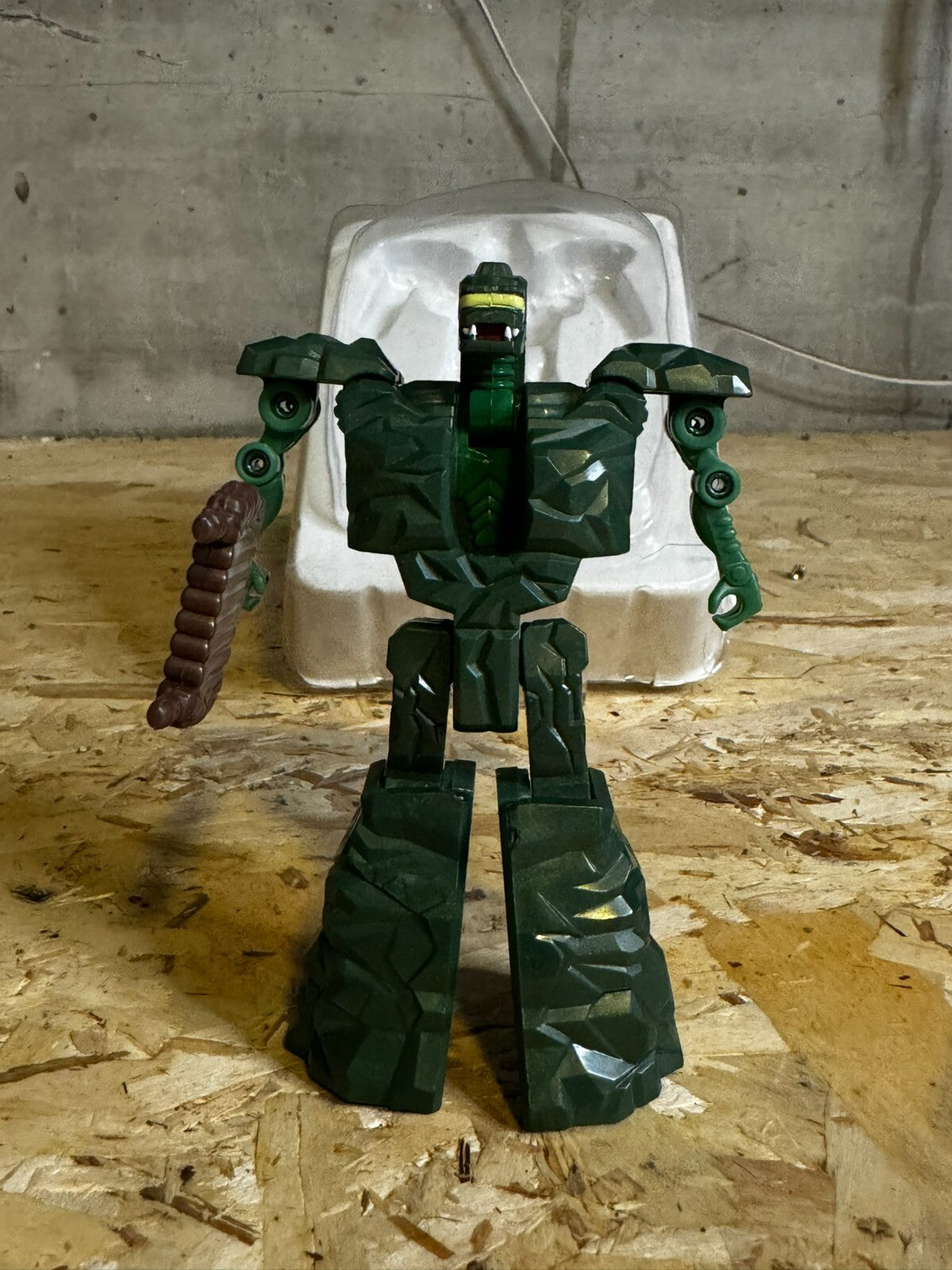 Modellino vintage 1985 Bandai GoBots Rock Lords Tombstone Transforming completo
