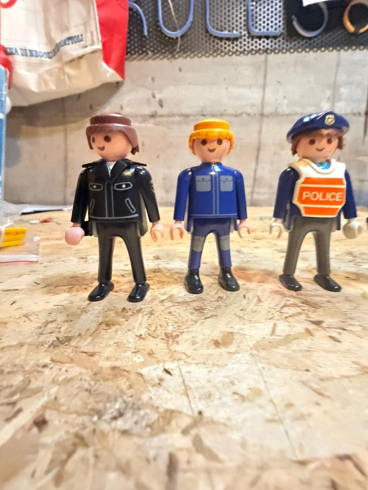 Personaggi misti Playmobile polizia
