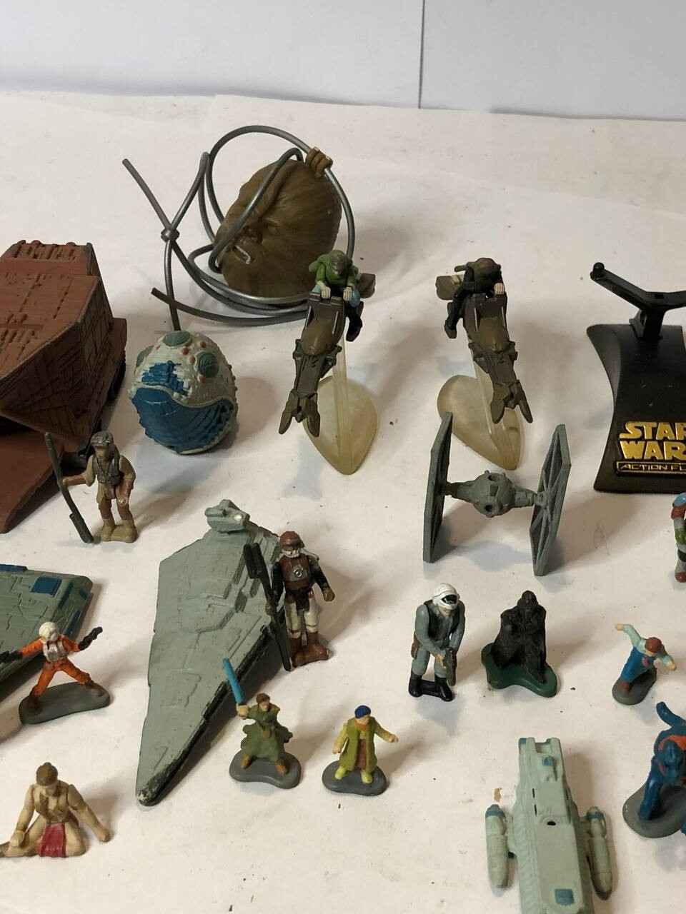 lotto star wars action figures vintage (micromachines )