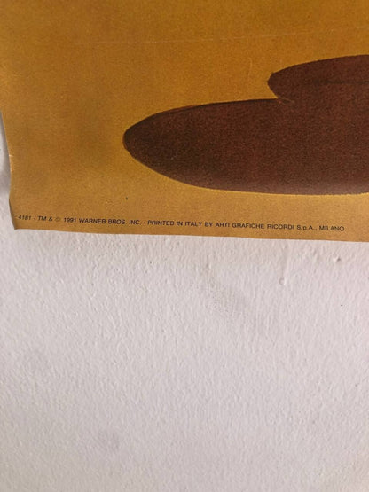 Poster Gatto Silvestro e Titti Warner Bros 1991 stampato in italia