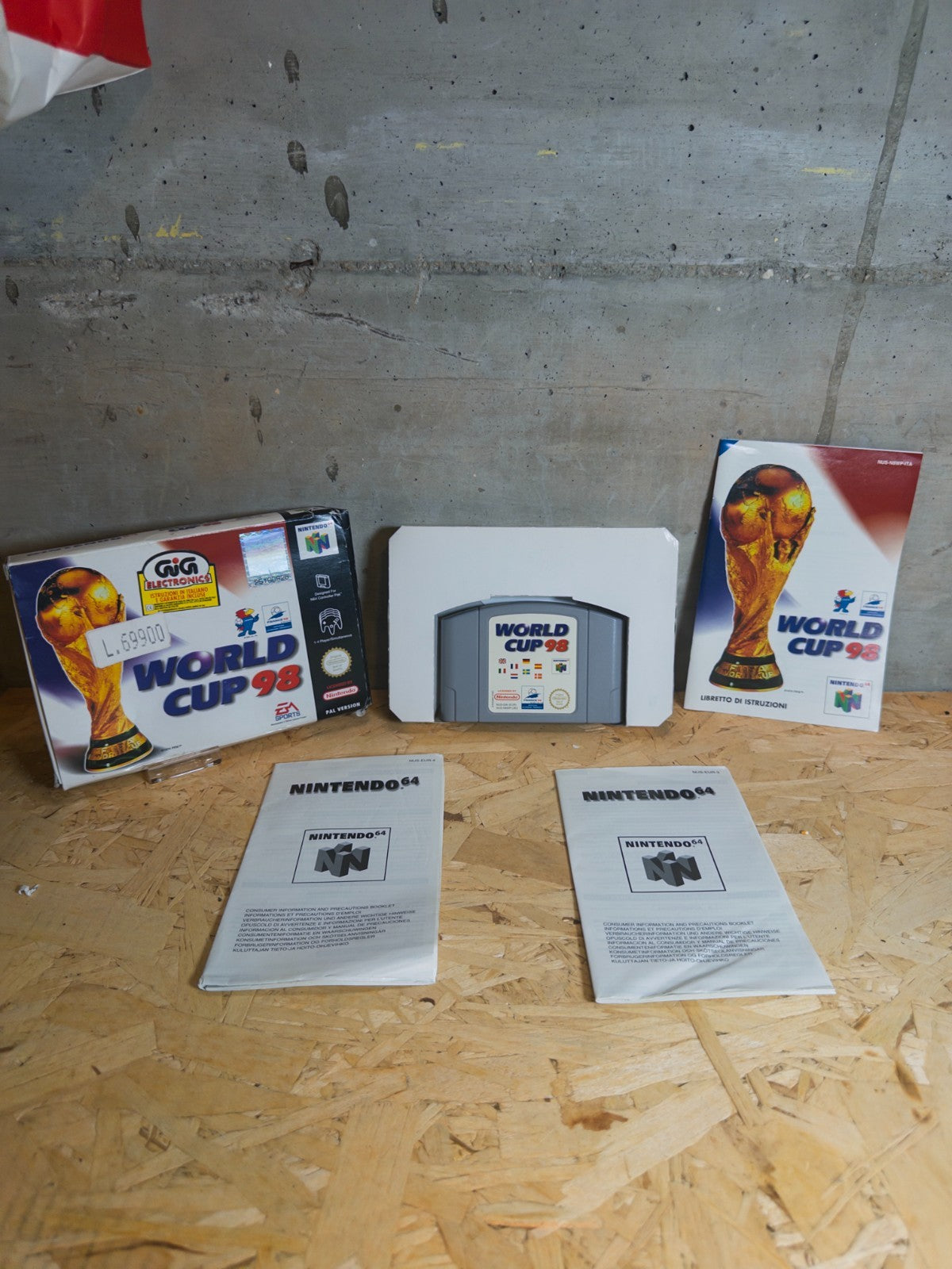World Cup France 98 Nintendo 64
