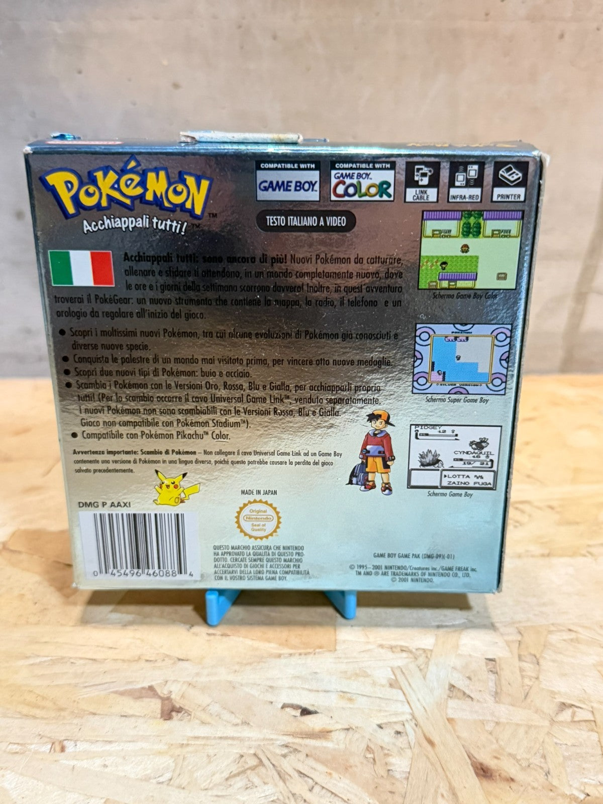 Pokemon Argento ITA Completo per Game Boy Color  ORIGINALE