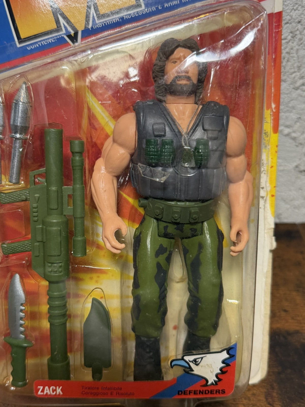 M Force Military Muscle Zack 1986