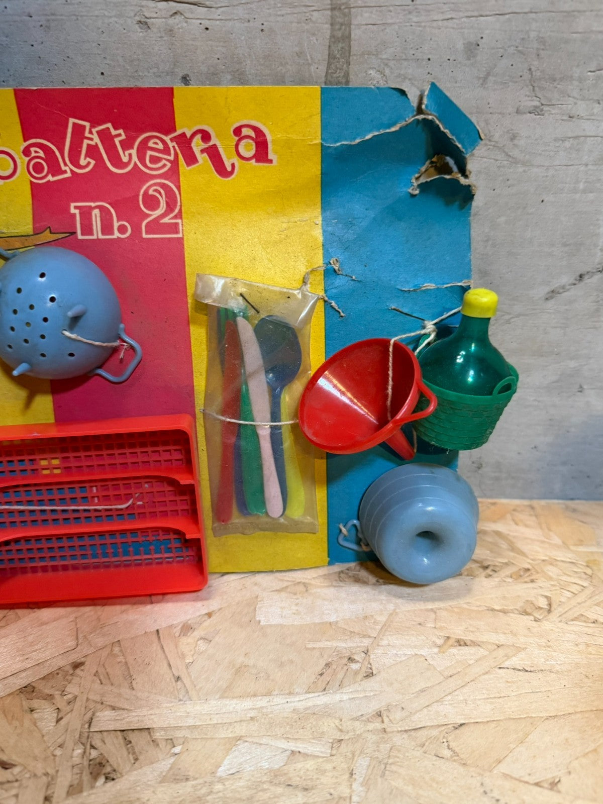 Giocattolo Batteria n. 2 anni '70
