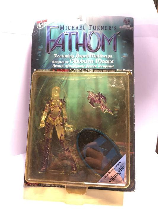 Michael turner's Fathom Aspen Matthew Figura traslucido nuovi/sigillati 1999