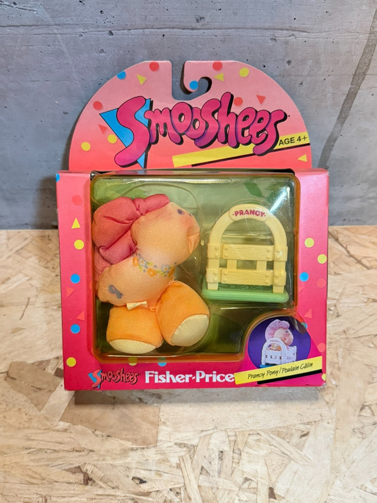SMOOSHEES FISHER PRICE PRANCY PONY NEW VINTAGE RARE!!!
