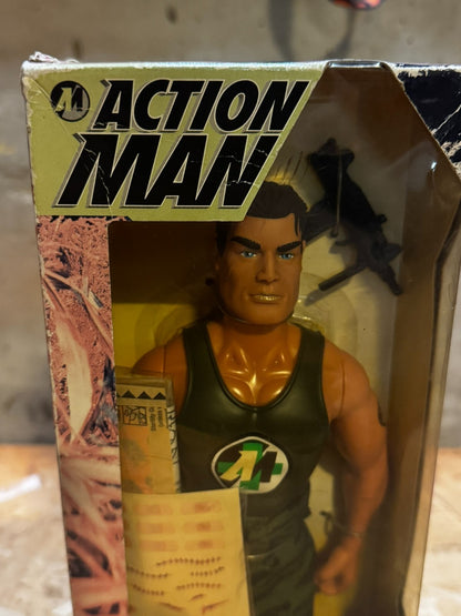 Vintage 1996 Action Man Operation S.O.S. Man Gun Plasters Original Box Hasbro