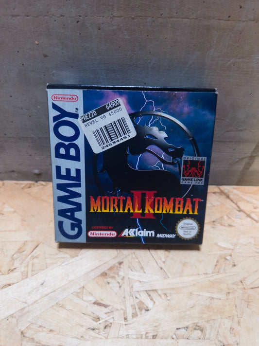 Mortal Kombat 2 Game Boy GB COMPLETO OTTIME CONDIZIONI BOXATO