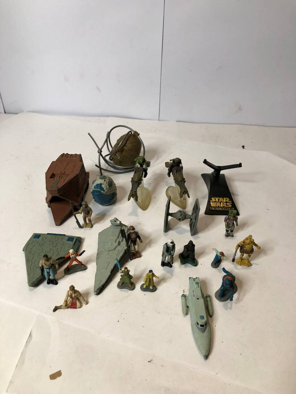 lotto star wars action figures vintage (micromachines )