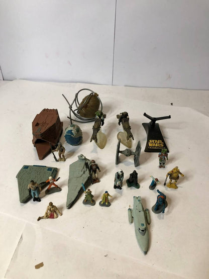 lotto star wars action figures vintage (micromachines )
