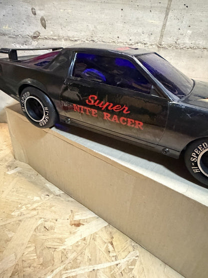 1:8 1/8 VINTAGE KNIGHT RIDER SUPER NITE RACER KNIGHT KITT K/O - 80S BATTERY OP