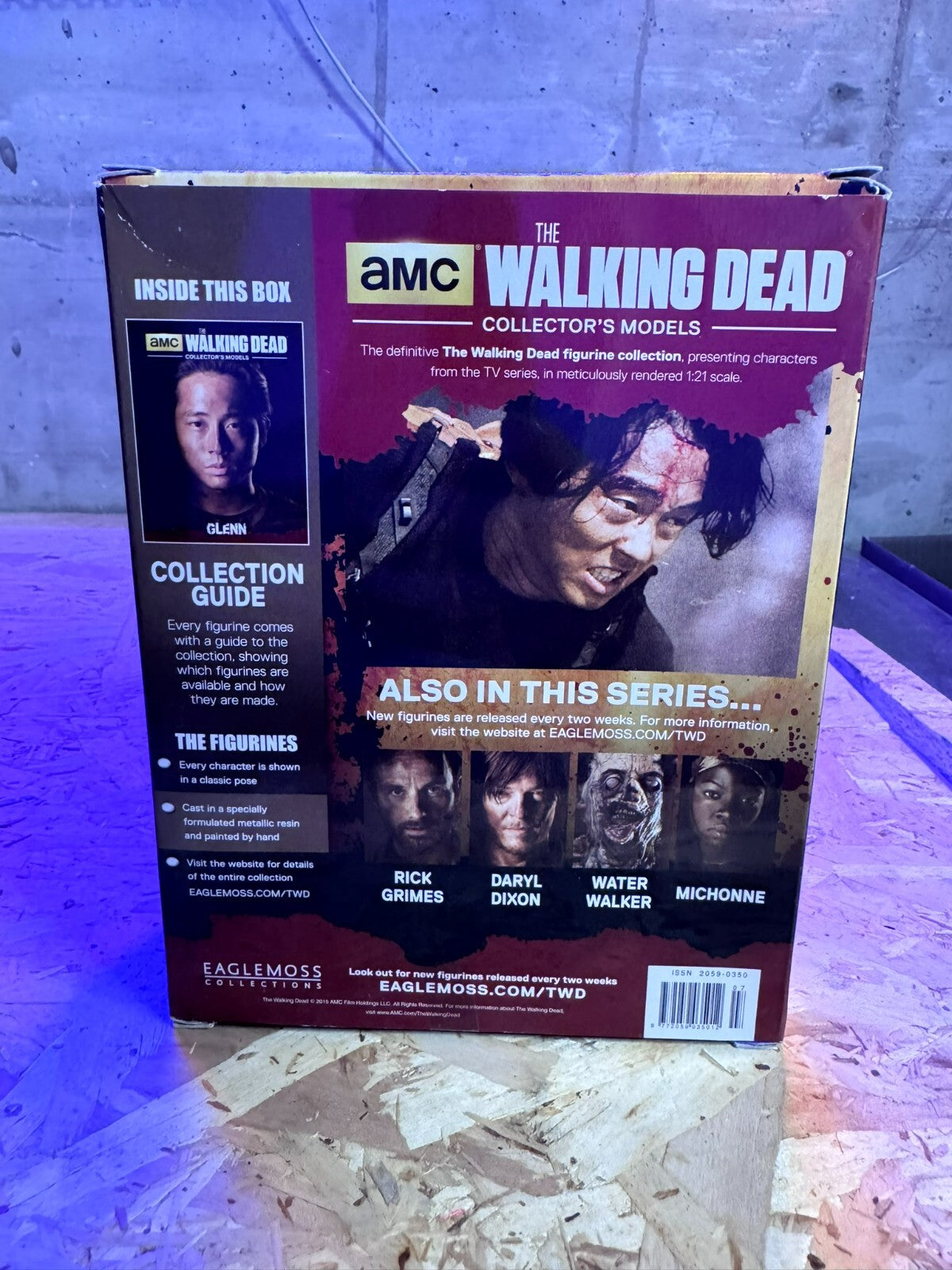 eaglemoss - figurine WALKING DEAD zombie collector's model - GLENN