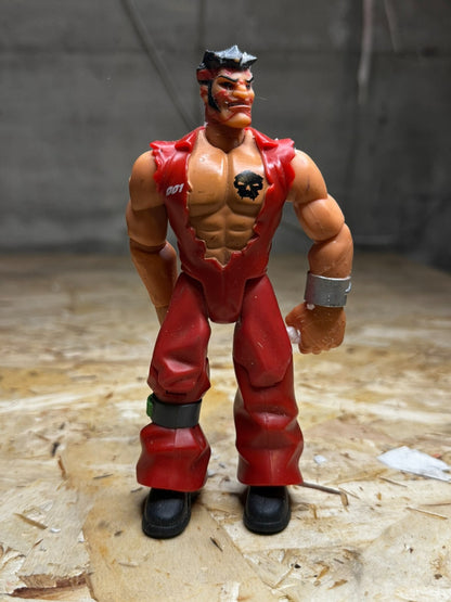 RARE 2005 ACTION MAN A.T.O.M. JET BURNER PAINE FIGURE ATOM HASBRO