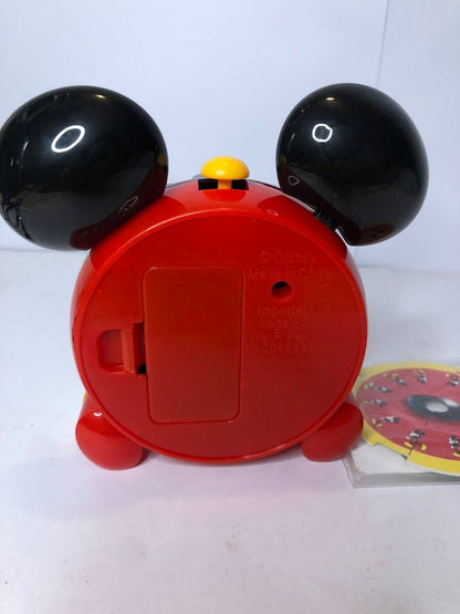 TOPOLINO GADGET TOPO SVEGLIA LIBRETTO  GRANAROLO PUBBLICITARIO VINTAGE