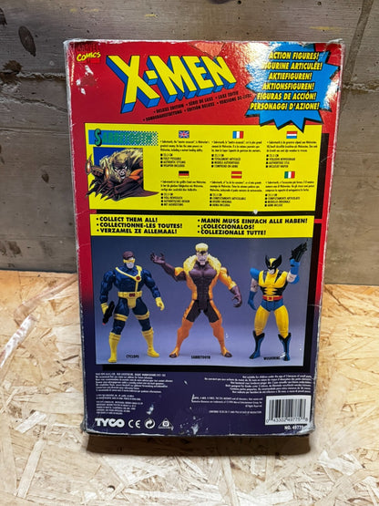 X-MEN Marvel Toy Biz (Tyco ) 1993 deluxe Action Figure   Sabretooth 10 inch