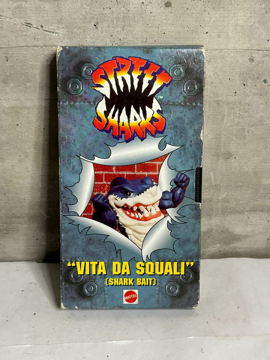 Street Sharks Vita Da Squali VHS Mattel Vintage