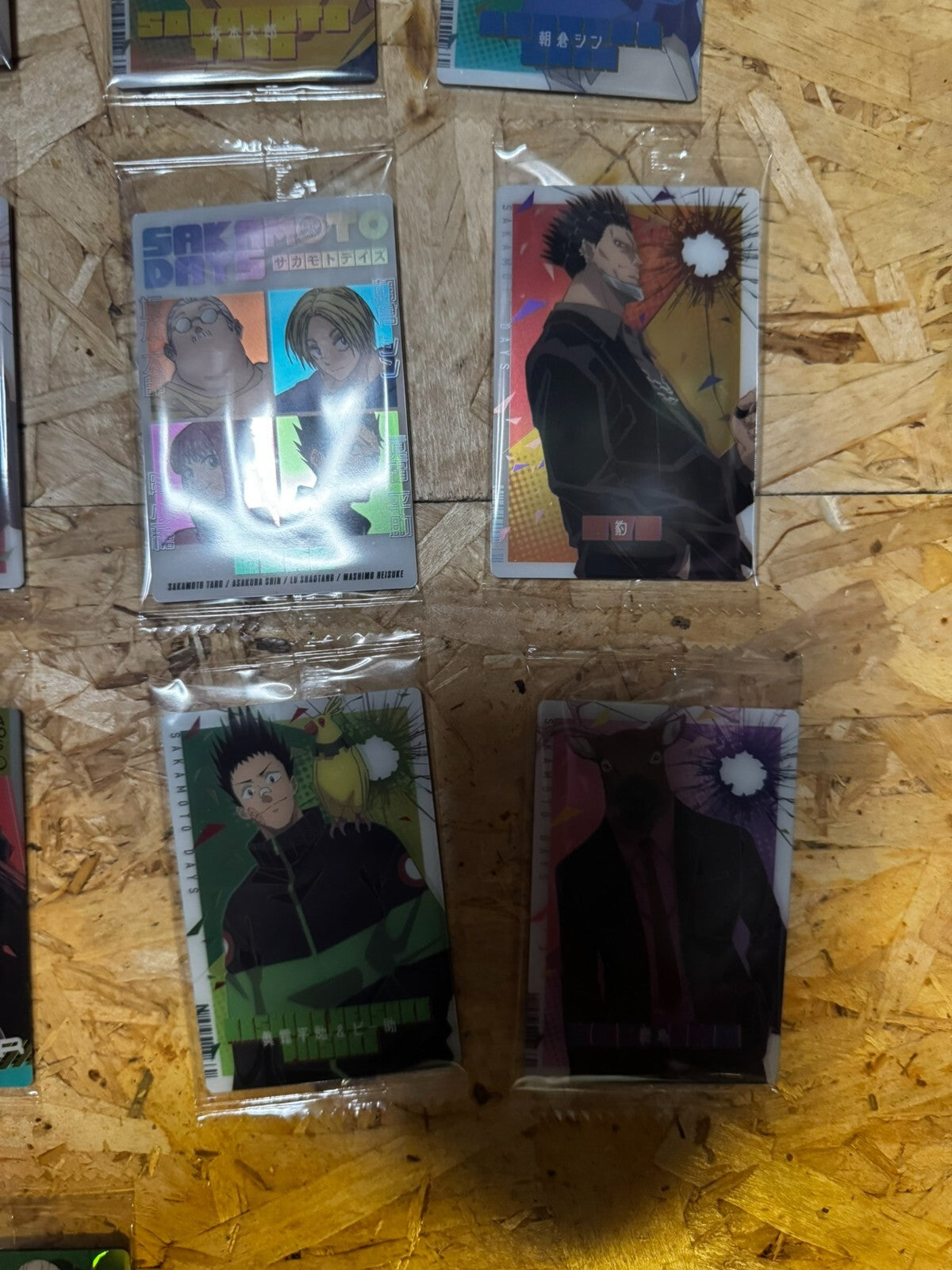 set SAKAMOTO DAYS senza wafer 2024 non completa