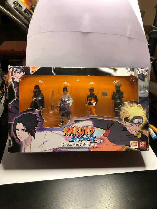 Naruto Shippuden Ultimate Ninja Style Figurines box BANDAI NEW RAREST COLLECTORS