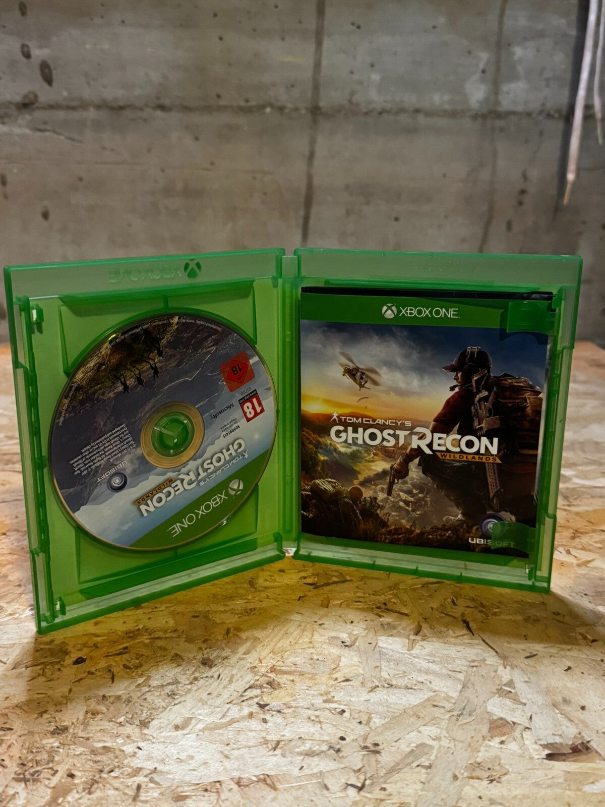 TOM CLANCY'S GHOST RECON WILDLANDS XBOX ONE USATO GIOCO ITA COPERTINA ITA