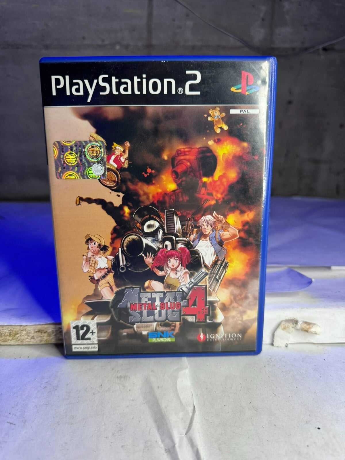 METAL SLUG 4 - PLAYSTATION 2 PS2 - PAL ITA #02