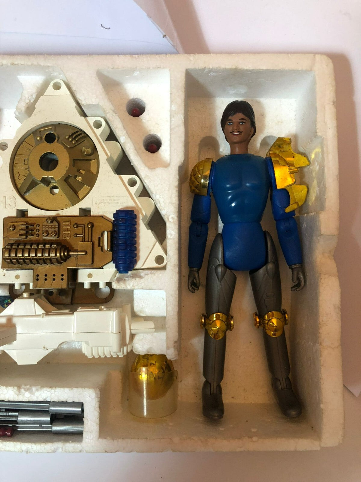 Edison Giocattoli TH3 Project DUKE THYRON 20 cm ACTION FIGURE MIB, 1979 ITALY