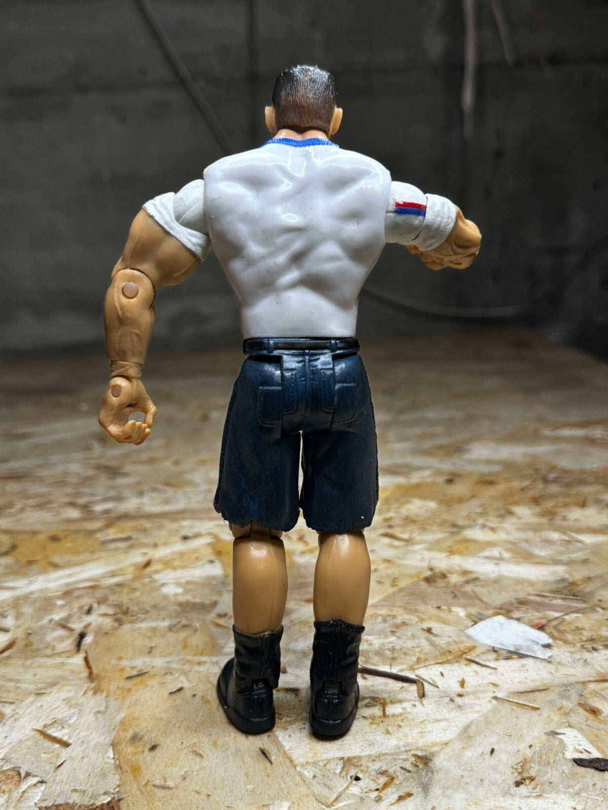 WWE/WWF 2003 Jakks Pacific John Cena White t-shirt