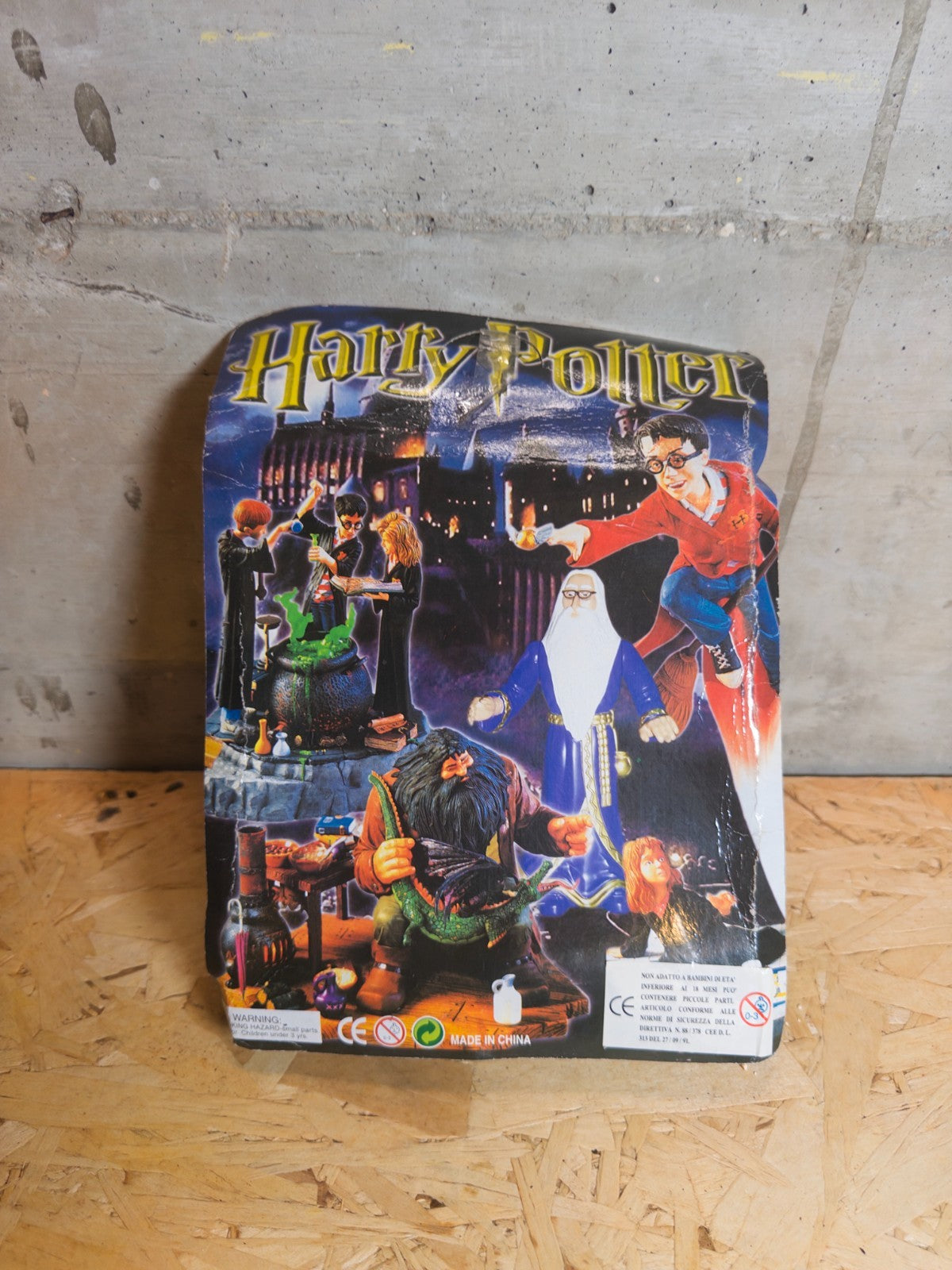 Harry potter mini figurine with story scope Albus Silente