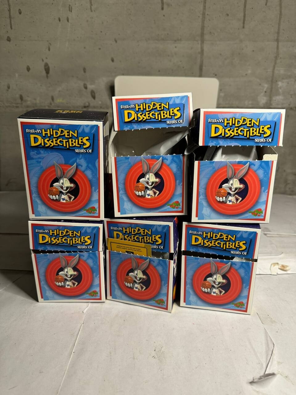 Box 6 Hidden dissectibles Space Jam 25th anniversary Serie 01