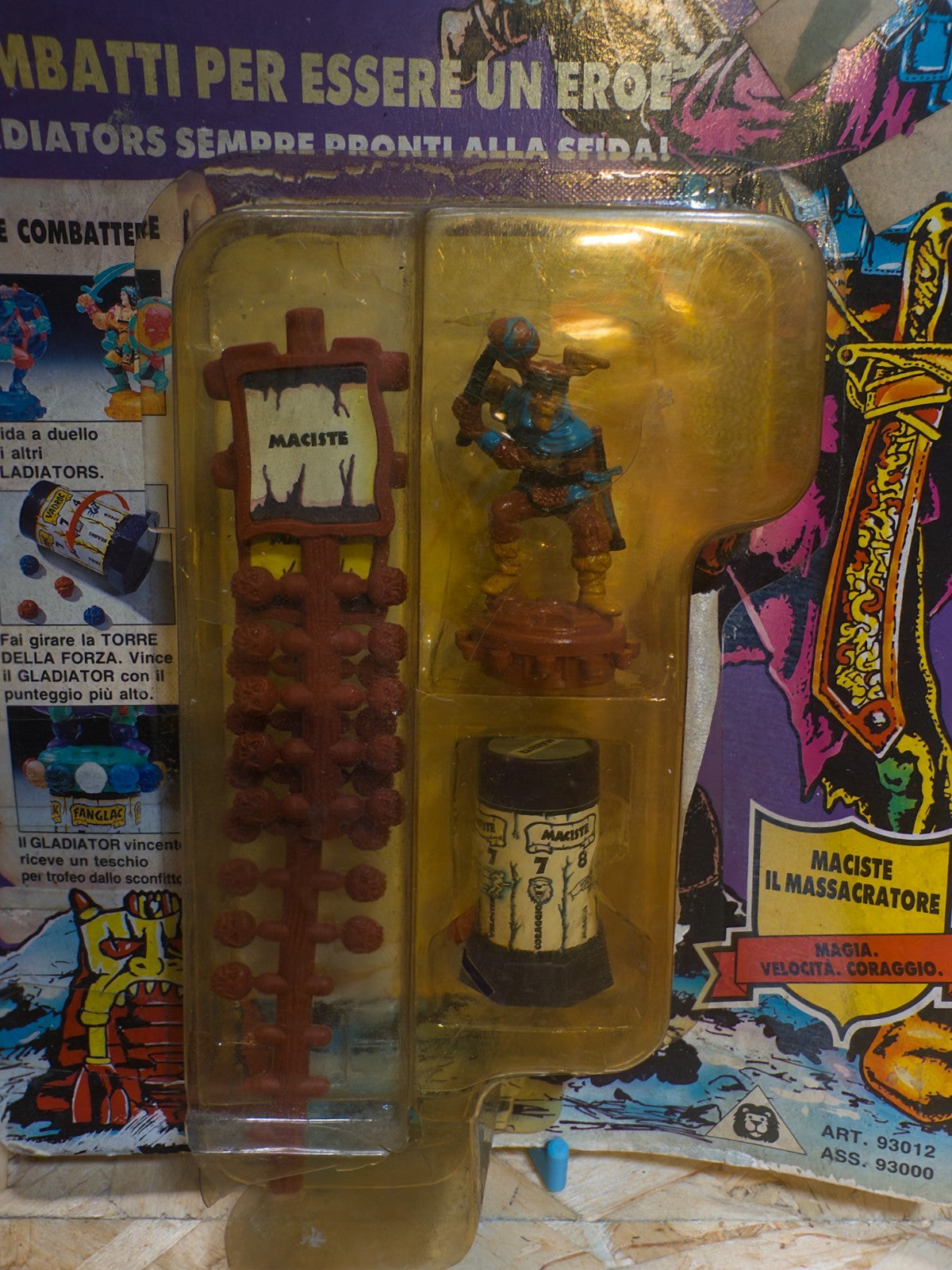 Gladiators Maciste il Massacratore Action figure Fassi Art93012 Vintage