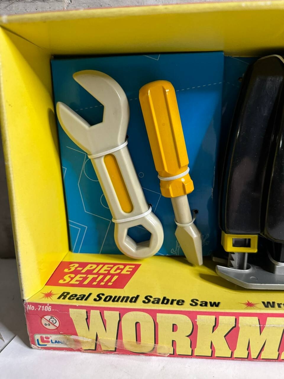 Lanard Workman Carpenter Play Set with real sounds - NEW
