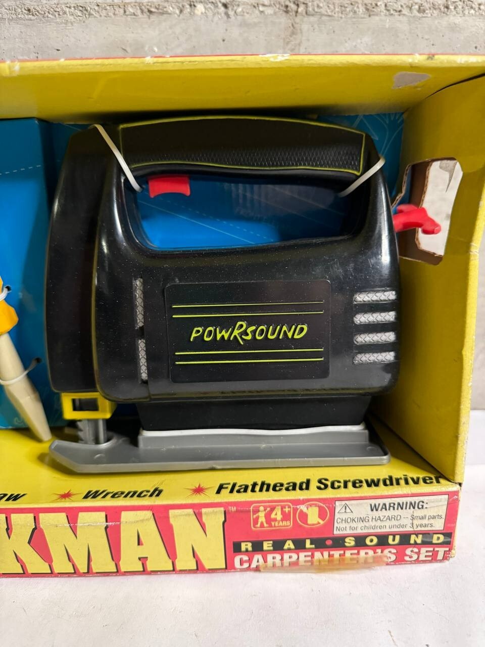 Lanard Workman Carpenter Play Set with real sounds - NEW