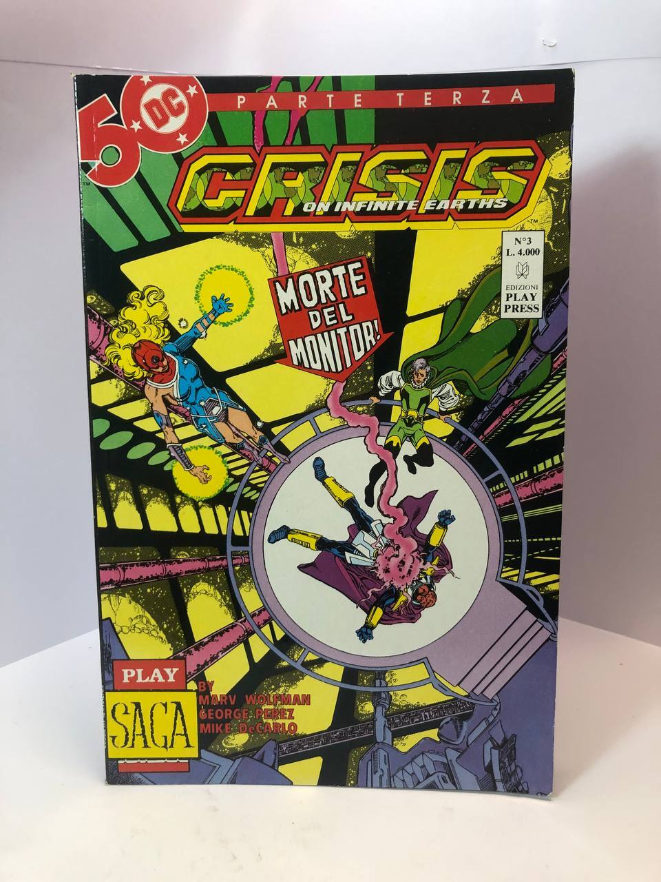 Crisis lotto fumetti DC da 1 - 5 play press
