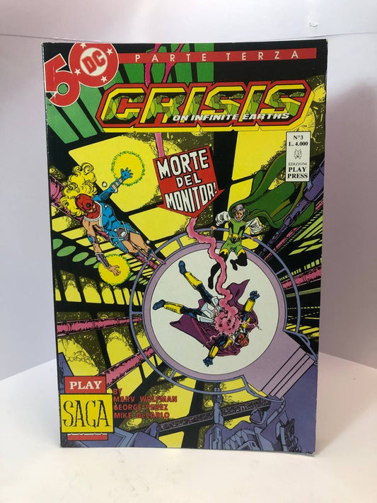 Crisis lotto fumetti DC da 1 - 5 play press