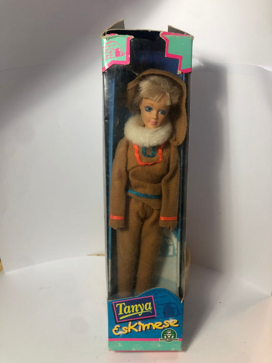 Tanya ESKIMESE Giochi Preziosi bambola Vintage