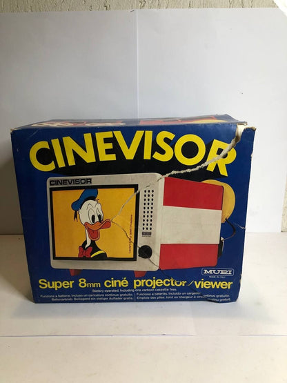 Collezione Lotto Giocattoli Vintage Cinevisor Mupi super8 gadget 8mm + Bobina