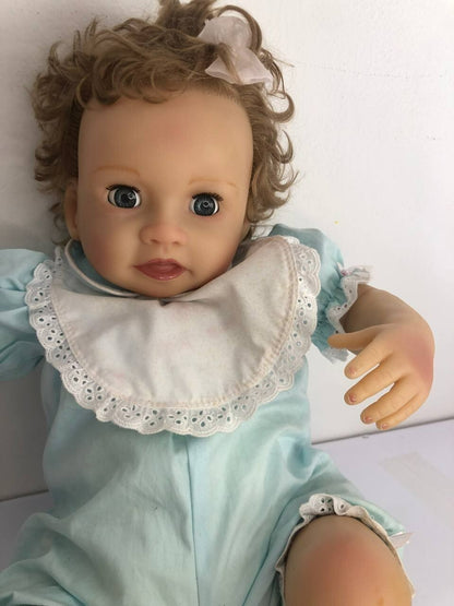 Bambola A.D.G 60 cm Piange e parla Bambolotto Femmina Neonato realistico
