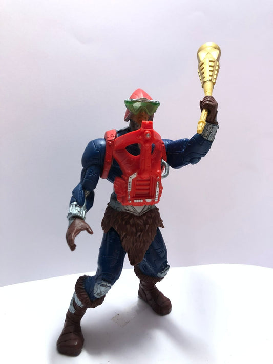 2002 SERIE moderno Motu He-Man Masters of the Universe Mekaneck Figure MOC CARD
