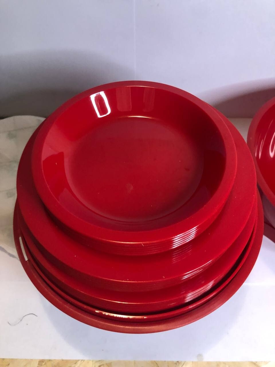 Set Pic-Nic Pic Boll by GUZZINI vintage completo scatola - rosso icona design
