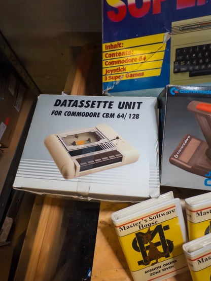 Commodore C64 Video Supergame 64 (Computer + 3 Giochi) + Datassette unit