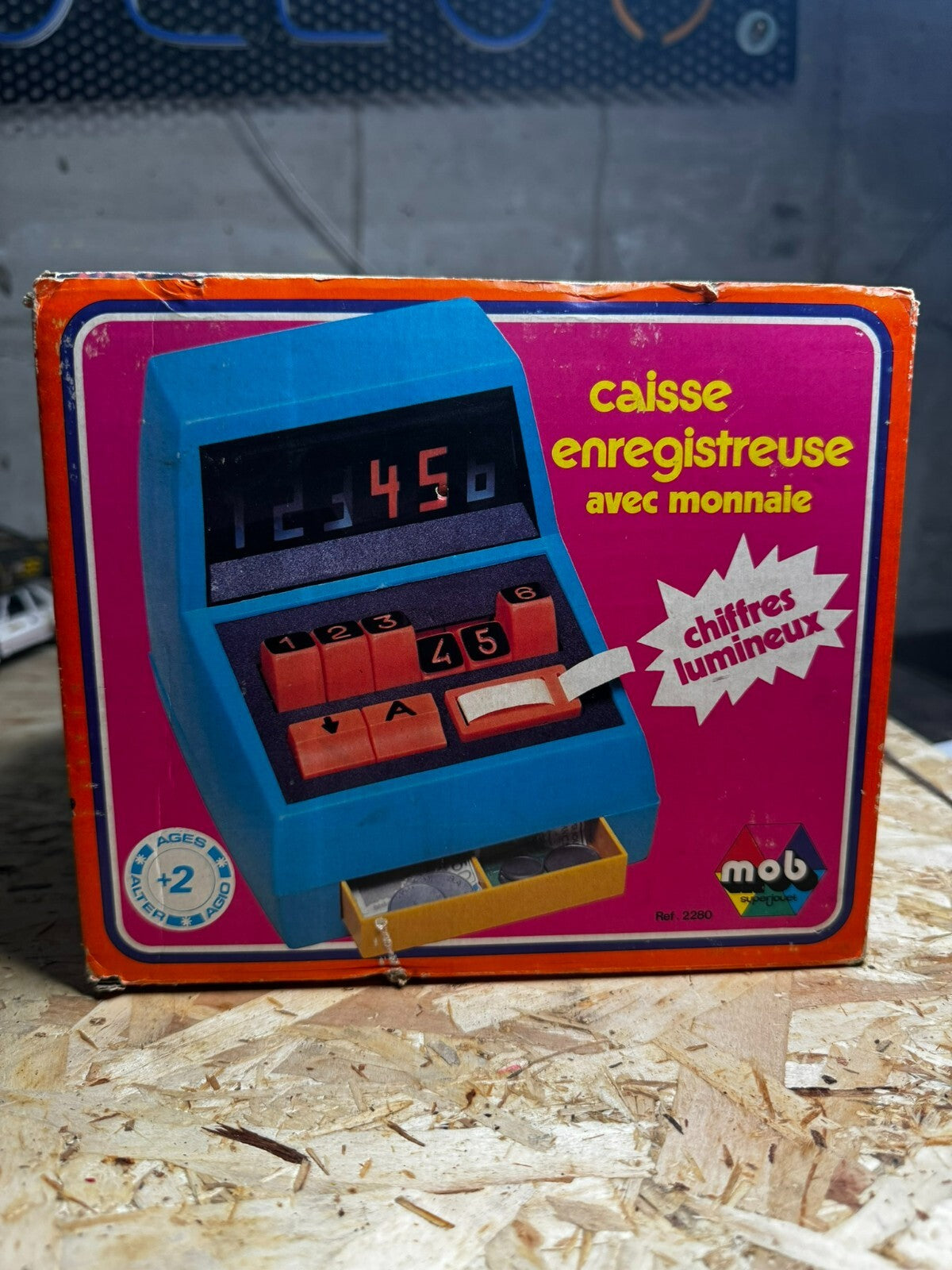 Caisse enregistreuse vintage Mob Superjouet