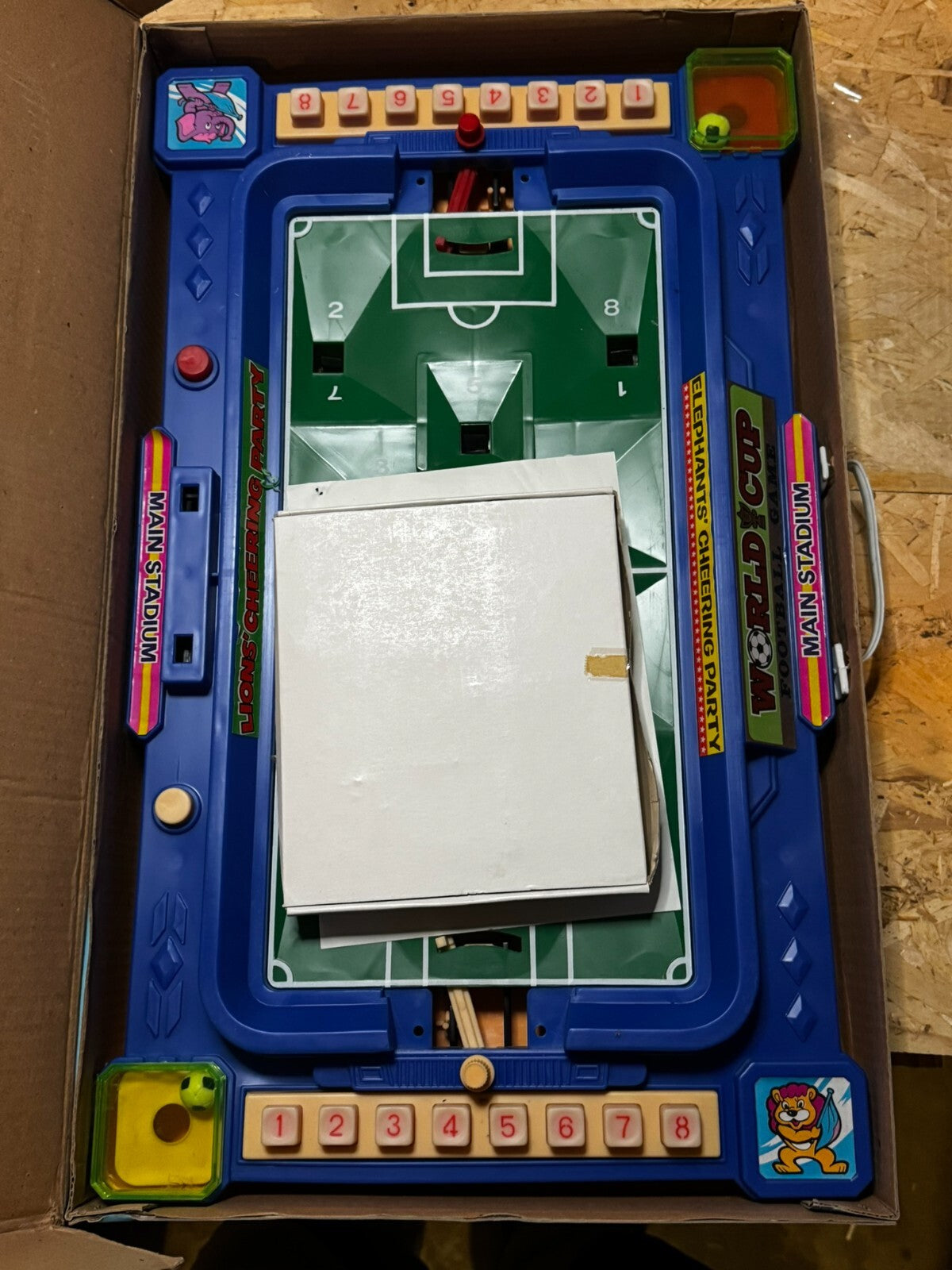 New football game set gioco da tavolo made korea