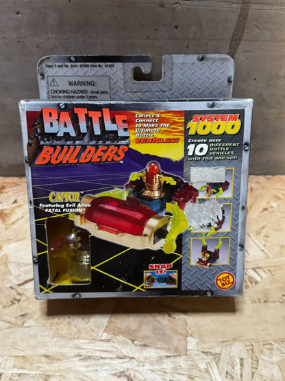 BATTLE BUILDERS TOY BIZ CAPTOR Vehicle System 1000 Vintage