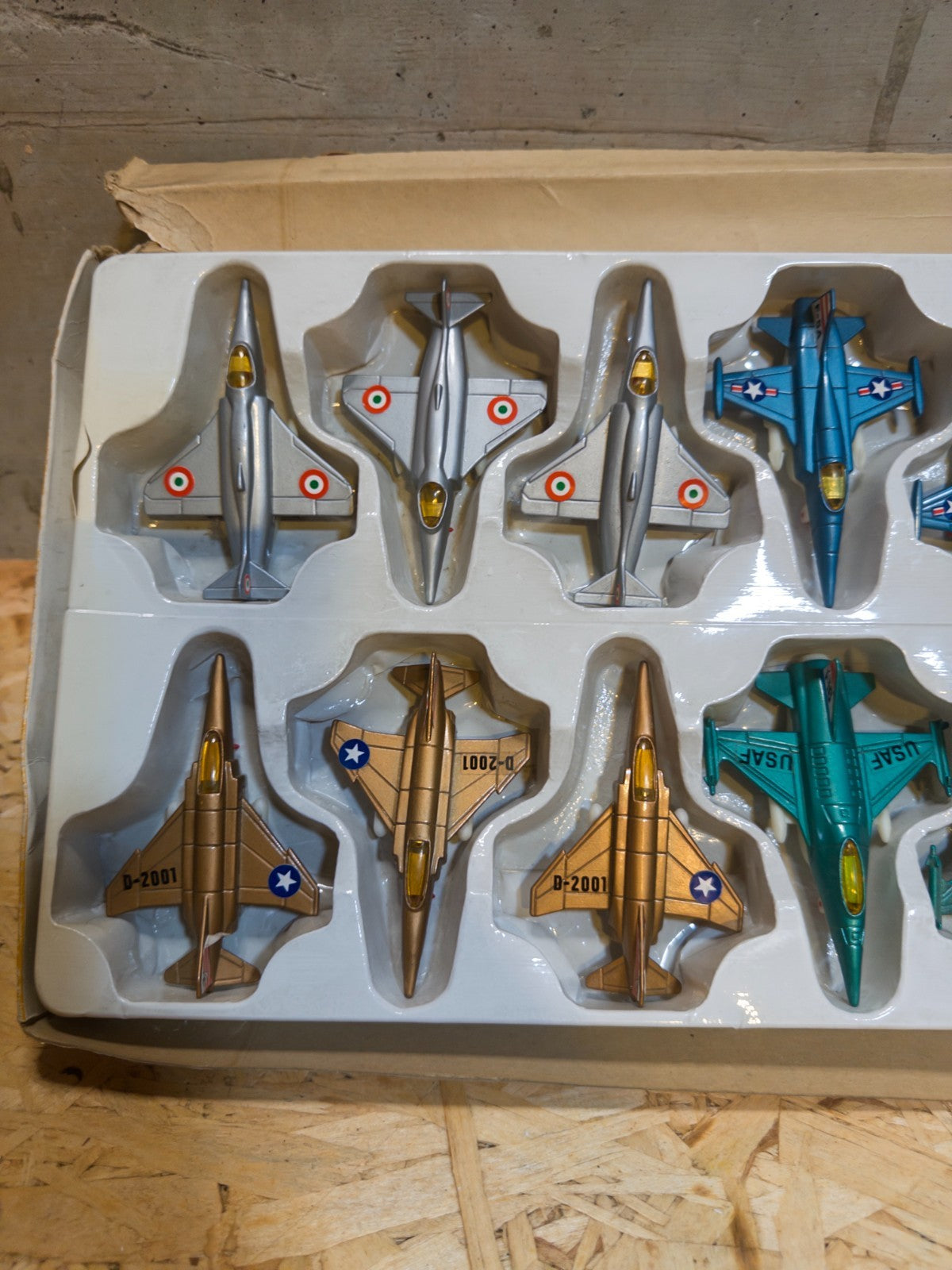 Aerei supersonici con turbomotori retroricarica Gioidi die cast metal