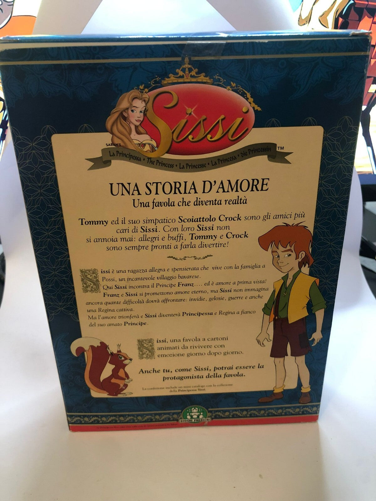 Rarissimo Tommy E Il Suo Scoiattolo Principessa Sissi Giochi Preziosi 1997