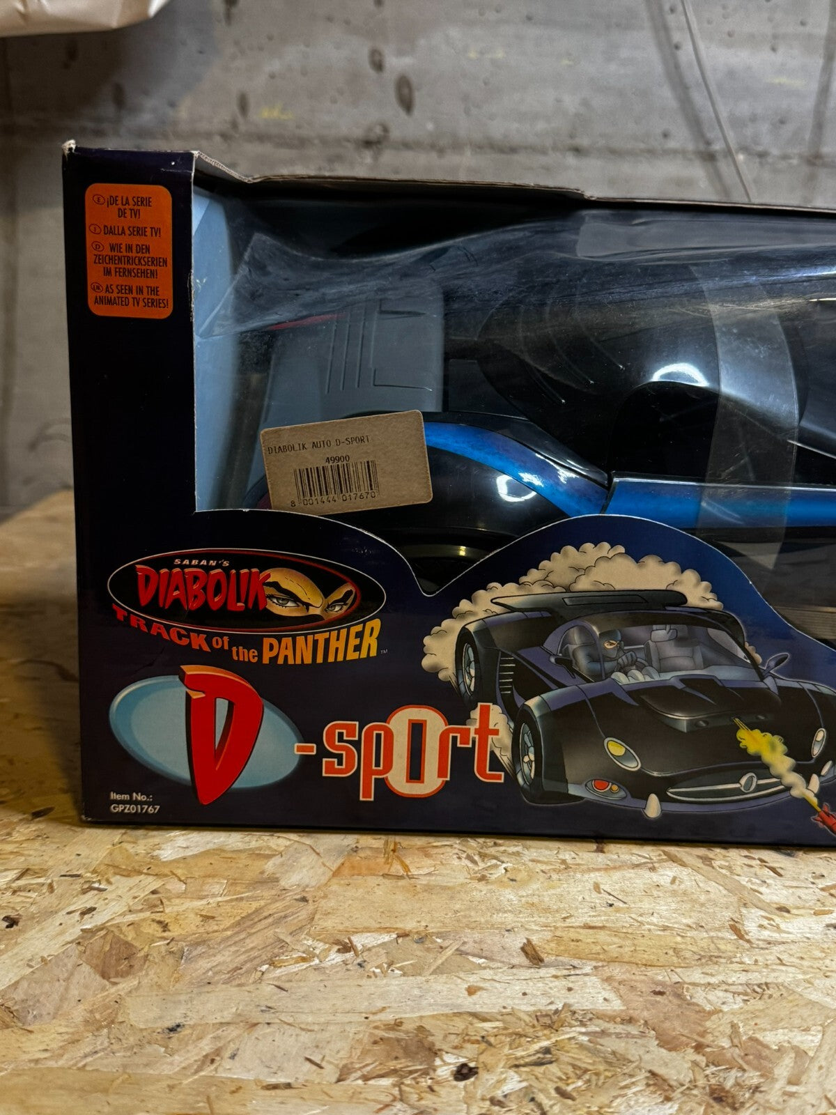 AUTO DIABOLIK TRACK OF THE PANTHER D-SPORT NUOVA