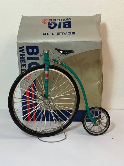 Mytek MY-0055 Big Wheel Bicycle Die Cast Metal Replica Model ~ 1:10 Scale