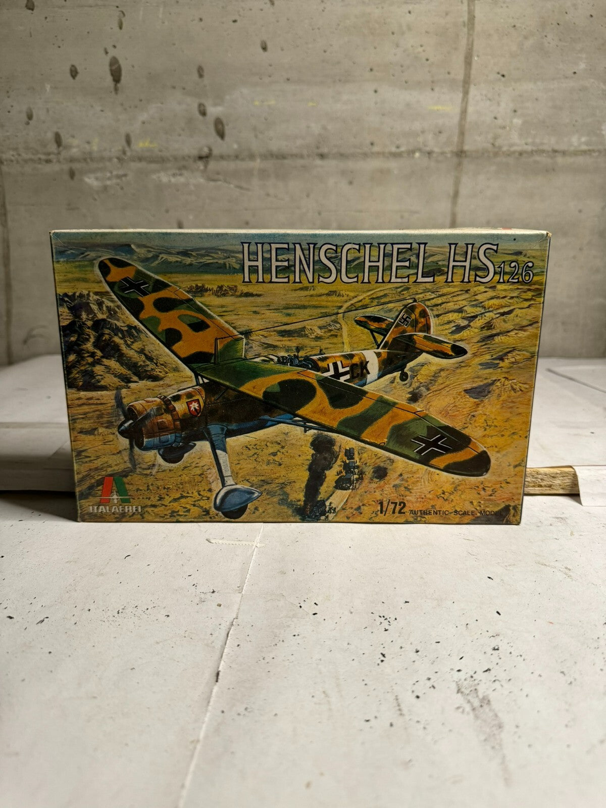 Italaerei ITALERI Scala 1:72 Henschel HS 126 Kit Modellino Aereo HR84