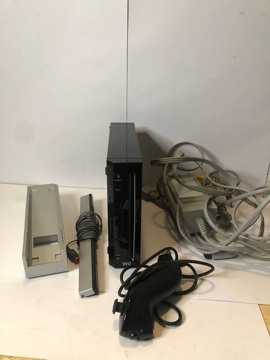 Nintendo Wii Console - NERA con Accessori funzionante