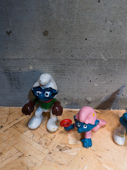 Lotto Puffi\smurf anni 70 e anni 80