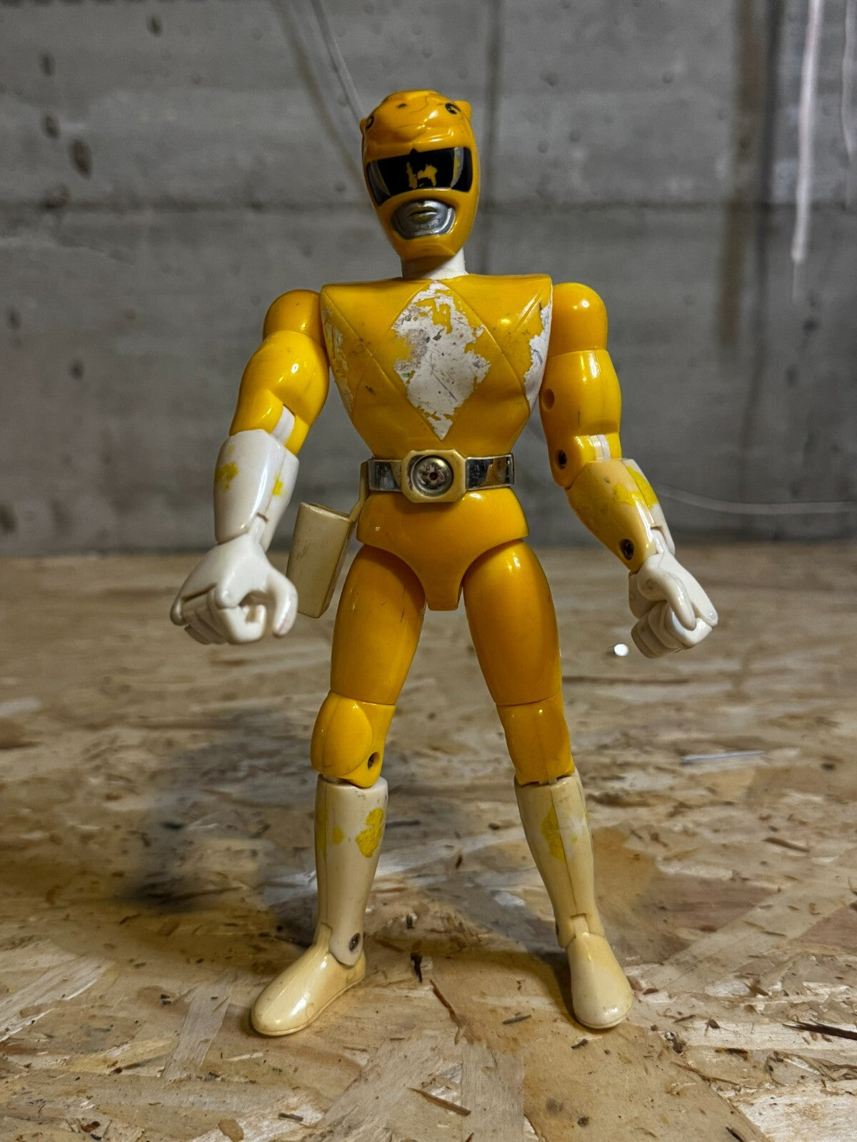 Power Rangers yellow Giochi Preziosi Vintage 1993 Bandai Action Figure